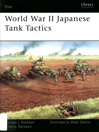 World War II Japanese Tank Tactics [Osprey- Elite 169]