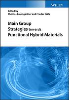 Main group strategies towards functional hybrid materials