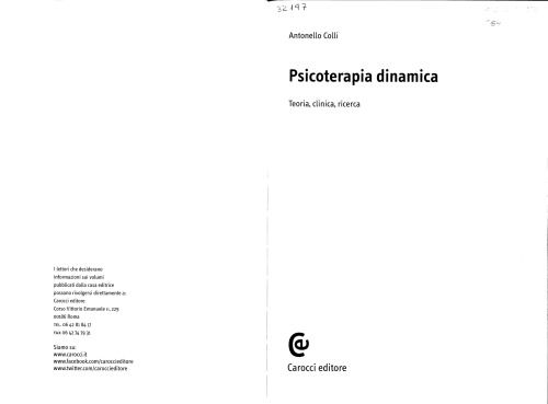 Psicoterapia dinamica