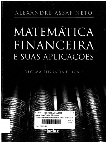 Matemática financeira e suas aplicações