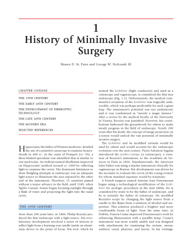 Atlas of Pediatric Laparoscopy and Thoracoscopy