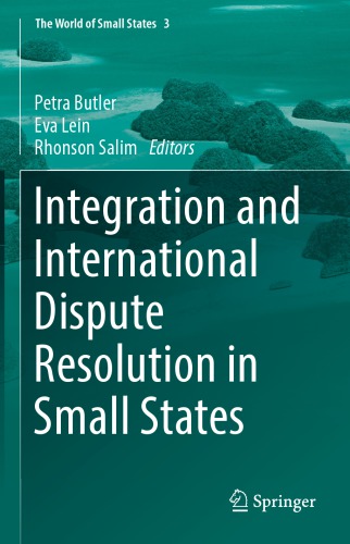 Integration and International Dispute Resolution in Small States