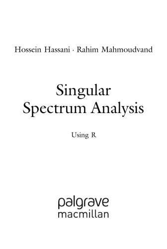 Singular Spectrum Analysis using R
