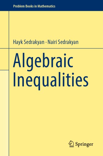 Algebraic Inequalities