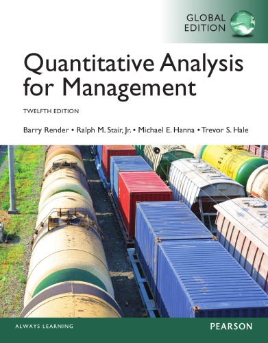 Quantitative analysis for management