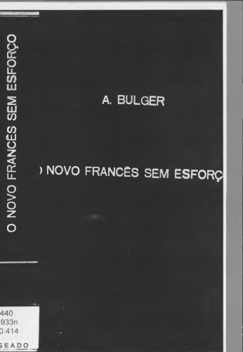 O novo francês sem esforço