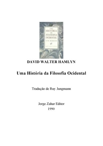 Uma história da filosofia ocidental