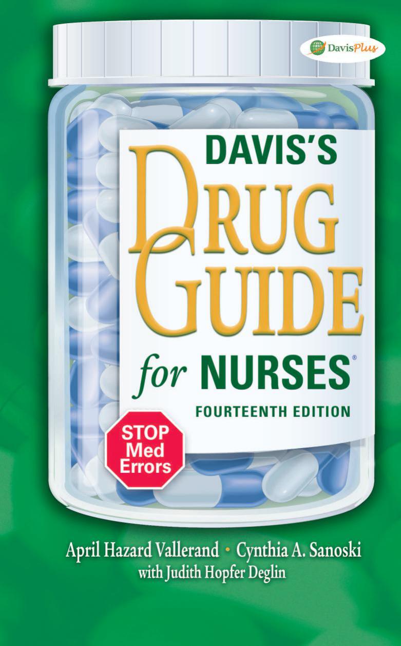 Davis’s drug guide for nurses