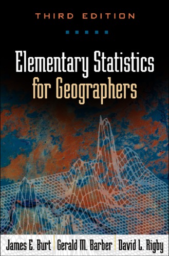 Elementary Statistics for Geographers