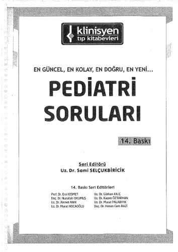 Pediatri Soruları Kitabı