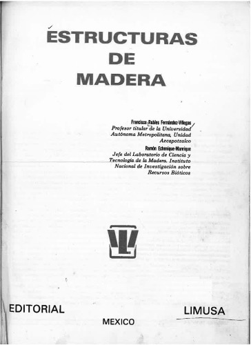 Estructuras de madera