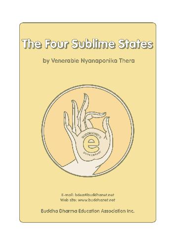 The Four Sublime States