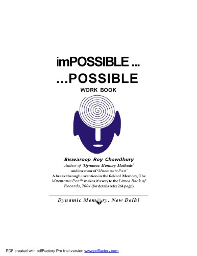 impossible possible by Biswaroop Roy Chowdhury