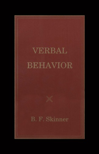 Verbal Behavior