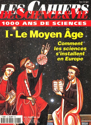 I — Le Moyen Âge - Comment les sciences s’installent en Europe