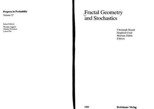 Fractal Geometry and Stochastics