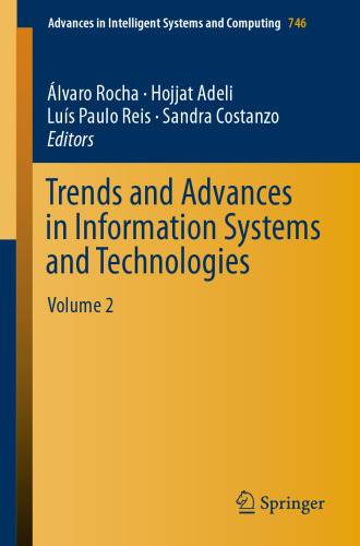 Trends and Advances in Information Systems and Technologies: Volume 2