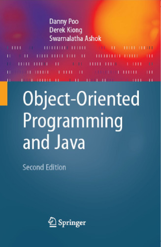 Object-Oriented Programming and Java