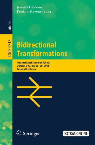 Bidirectional Transformations