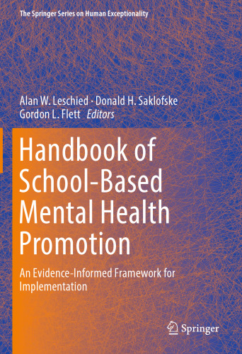 Handbook of School-Based Mental Health Promotion