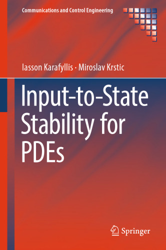 Input-to-State Stability for PDEs