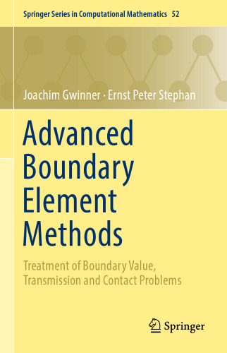 Advanced Boundary Element Methods