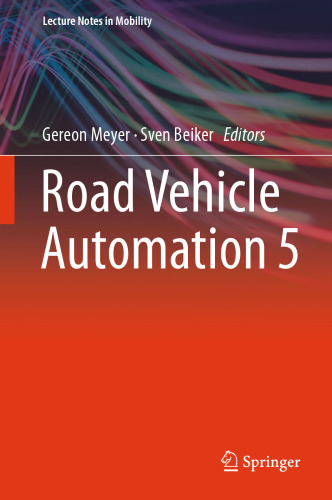 Road Vehicle Automation 5