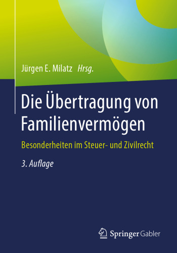 Die Übertragung von Familienvermögen