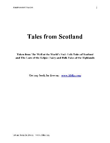 Tales From Scotland