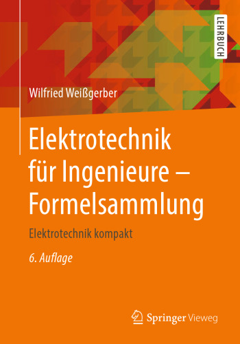 Elektrotechnik für Ingenieure - Formelsammlung