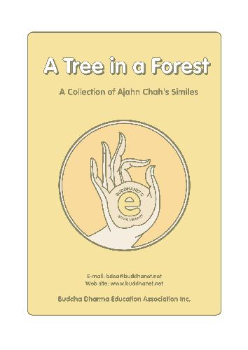 A Tree in a Forest: A Collection of Ajahn Chah's Similes