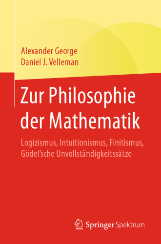 Zur Philosophie der Mathematik