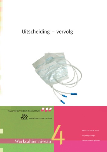 Uitscheiding – vervolg