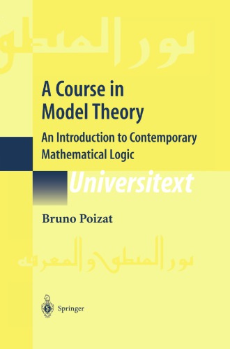 A Course in Model Theory