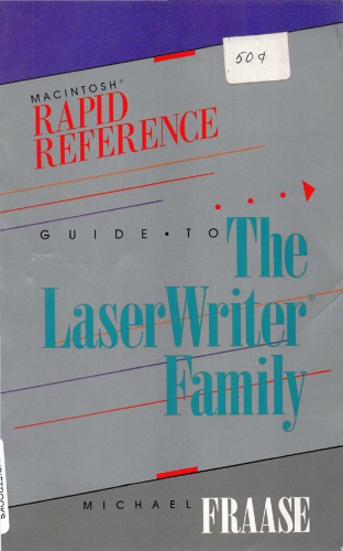 Guide to the LaserWriter family