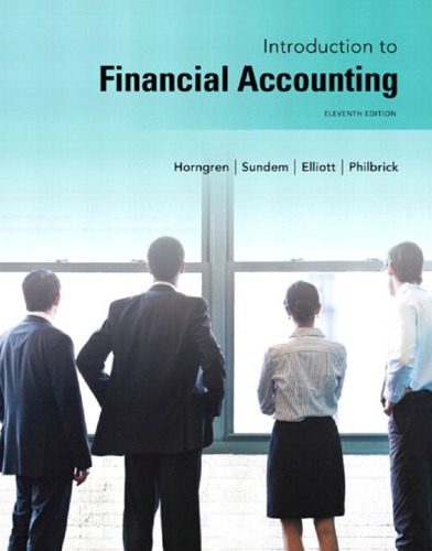 Introduction to Financial Accounting 11th Edition