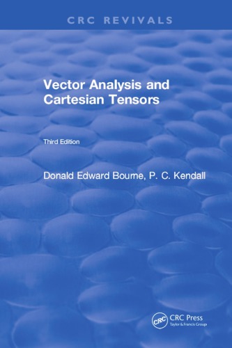 Vector Analysis and Cartesian Tensors