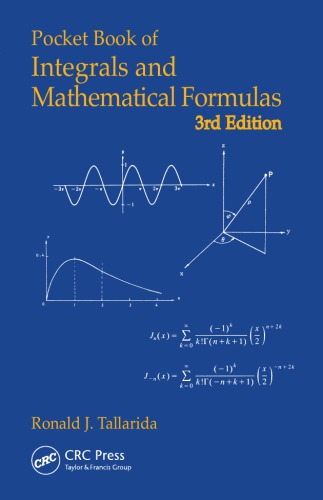 Pocket book of integrals and mathematical formulas