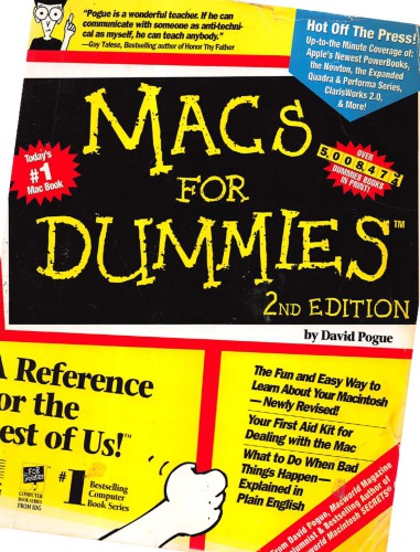 Macs for Dummies