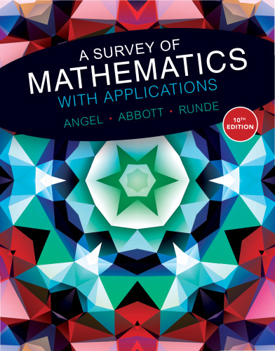 A Survey of Mathematics with Applications with Integrated Review [with MyMathLab Access Code + Worksheets]