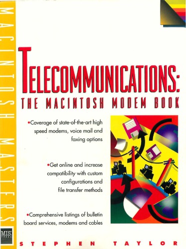 Telecommunications : the Macintosh modem book