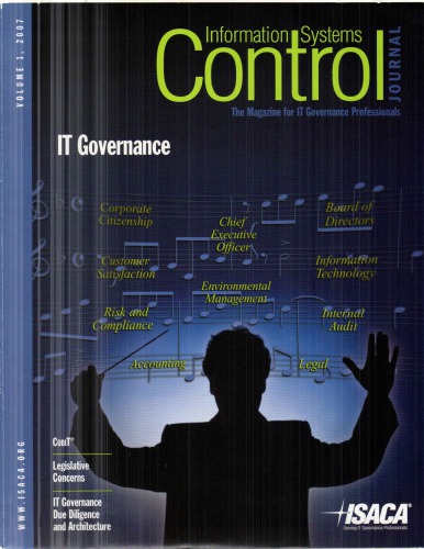 Information Systems Control Magazine, 2007 Volume1