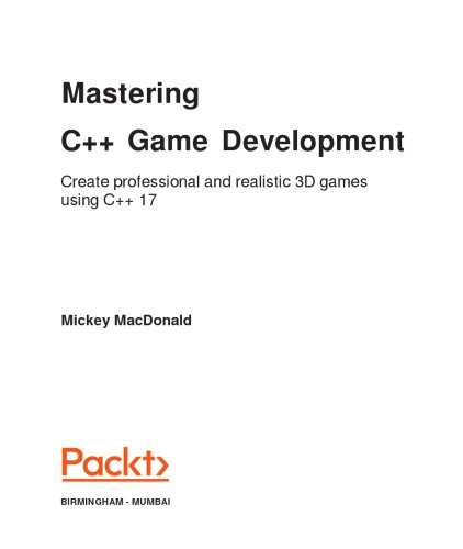 Mastering C++ Game Development