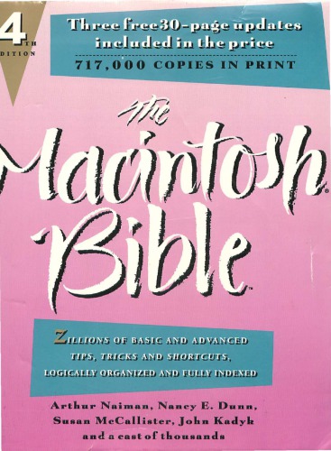 The Macintosh bible