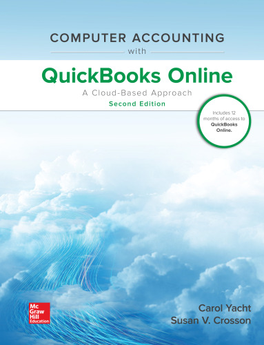 Computer Accounting with QuickBooks Online: A Cloud Based Approach