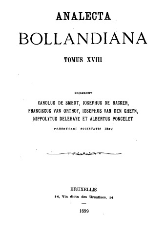 Analecta Bollandiana