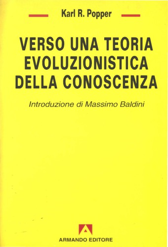 Verso una teoria evoluzionistica della conoscenza