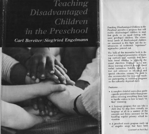 Teaching Disadvantaged Children in the Preschool