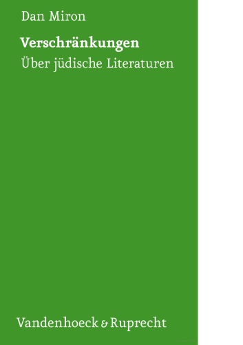 Verschränkungen. Über jüdische Literaturen