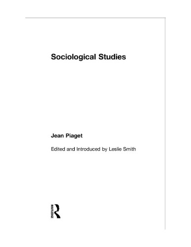 Sociological Studies